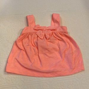 Gorgeous carters girl coral tank top size 24 mon